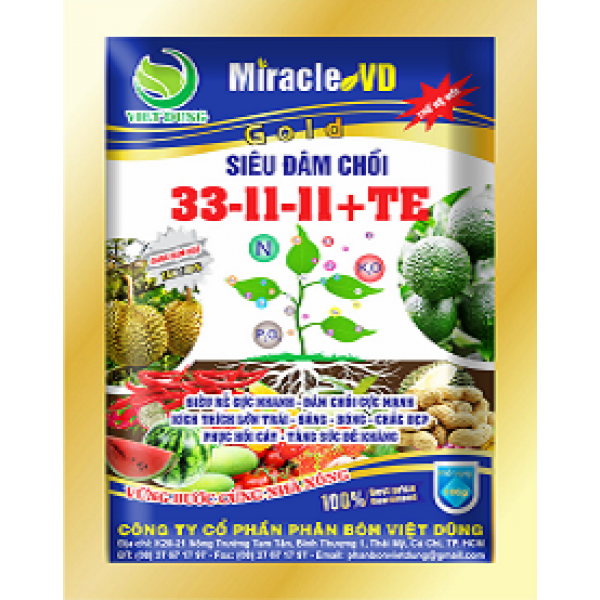 Siêu đâm chồi 33-11-11+TE 100g