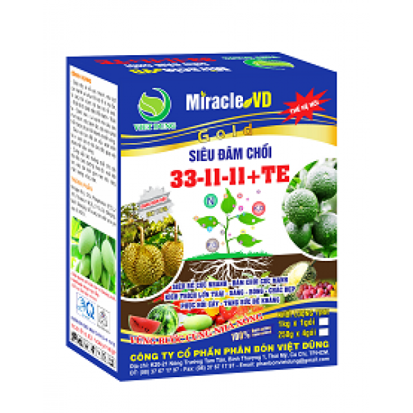 Siêu đâm chồi 33-11-11 + TE 1kg